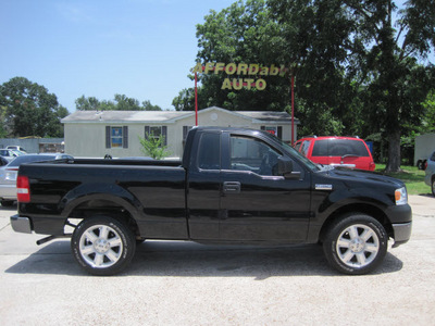 ford f 150 2006 black pickup truck gasoline 6 cylinders rear wheel drive automatic 77379