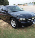 dodge charger 2008 black sedan r t gasoline 8 cylinders rear wheel drive automatic 75067