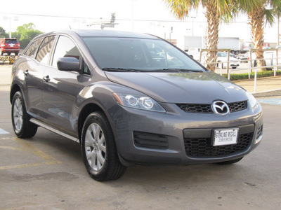 mazda cx 7 2008 gray suv touring gasoline 4 cylinders shiftable automatic 77074