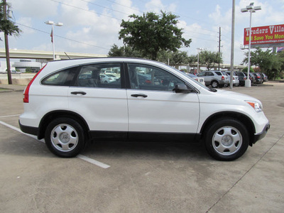 honda cr v 2009 white suv lx gasoline 4 cylinders front wheel drive automatic with overdrive 77074