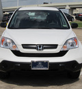 honda cr v 2009 white suv lx gasoline 4 cylinders front wheel drive automatic with overdrive 77074