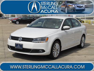 volkswagen jetta 2012 white sedan sel pzev gasoline 5 cylinders front wheel drive shiftable automatic 77074