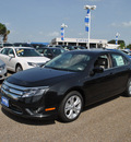 ford fusion 2012 tuxedo black sedan se gasoline 4 cylinders front wheel drive 6 speed automatic 78523