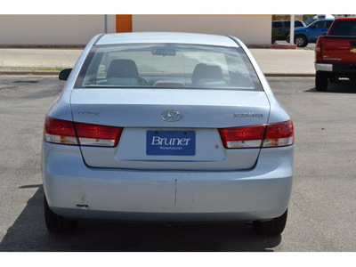 hyundai sonata 2006 gray sedan gls gasoline 4 cylinders front wheel drive automatic 76801