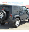 jeep wrangler unlimited 2007 dk  blue suv x gasoline 6 cylinders 4 wheel drive 6 speed manual 76801