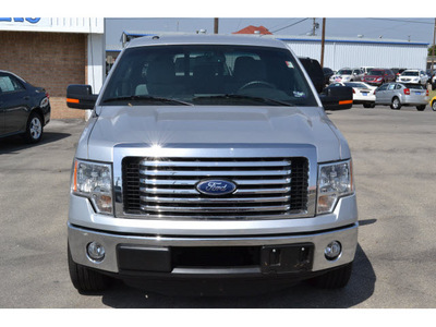 ford f 150 2011 silver xlt gasoline 6 cylinders 2 wheel drive automatic 76801