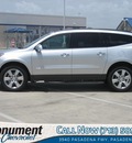 chevrolet traverse 2012 silver suv lt gasoline 6 cylinders front wheel drive automatic 77503