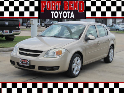 chevrolet cobalt 2007 beige sedan lt gasoline 4 cylinders front wheel drive automatic with overdrive 77469