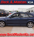 mazda protege5 2003 blue hatchback gasoline 4 cylinders dohc front wheel drive manual 77375