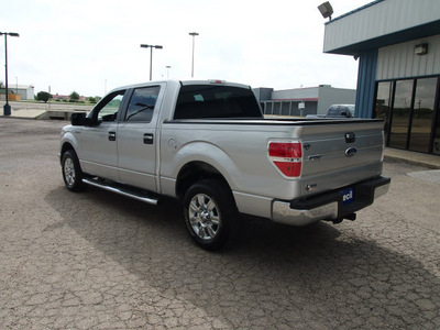 ford f 150 2012 silver xlt flex fuel 8 cylinders 2 wheel drive automatic 78861