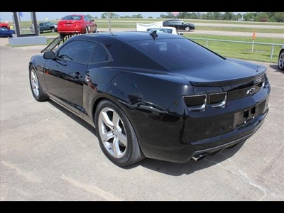 chevrolet camaro 2011 black coupe ss gasoline 8 cylinders rear wheel drive automatic 77532