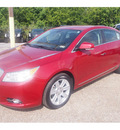 buick lacrosse 2012 red sedan leather gasoline 6 cylinders front wheel drive automatic 77074