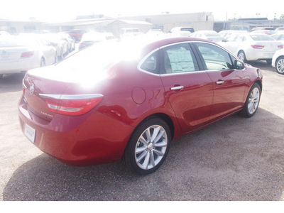 buick verano 2012 red sedan convenience group gasoline 4 cylinders front wheel drive automatic 77074