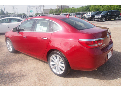 buick verano 2012 red sedan convenience group gasoline 4 cylinders front wheel drive automatic 77074