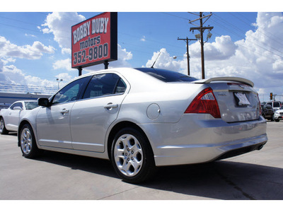 ford fusion 2010 silver sedan se gasoline 4 cylinders front wheel drive automatic 79110