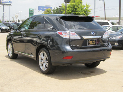 lexus rx 450h 2010 dk  gray suv hybrid 6 cylinders front wheel drive shiftable automatic 77074