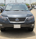 lexus rx 450h 2010 dk  gray suv hybrid 6 cylinders front wheel drive shiftable automatic 77074