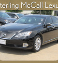 lexus es 350 2011 black sedan gasoline 6 cylinders front wheel drive shiftable automatic 77074