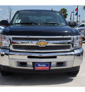 chevrolet silverado 1500 2012 black flex fuel 8 cylinders 4 wheel drive 4 spd auto,elec cntlled 77090