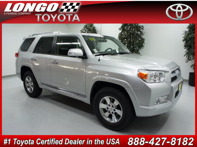 toyota 4runner 2012 silver suv sr5 gasoline 6 cylinders 2 wheel drive automatic 91731