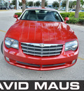 chrysler crossfire 2004 red coupe gasoline 6 cylinders sohc rear wheel drive automatic 32771