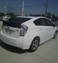 toyota prius 2012 white hatchback three hybrid 4 cylinders front wheel drive automatic 75569