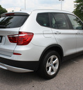 bmw x3 2011 silver xdrive28i gasoline 6 cylinders all whee drive automatic 27616