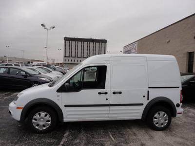 ford transit connect 2012 white van xlt 4 cylinders automatic with overdrive 60546