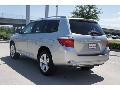 toyota highlander 2008 silver suv limited gasoline 6 cylinders front wheel drive automatic 77090