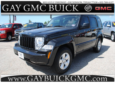 jeep liberty 2012 black suv sport gasoline 6 cylinders 2 wheel drive automatic with overdrive 77539