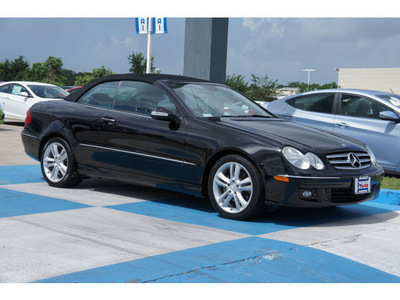 mercedes benz clk class 2006 black clk350 gasoline 6 cylinders rear wheel drive automatic 77094