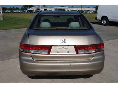 honda accord 2003 beige sedan ex gasoline 4 cylinders dohc front wheel drive automatic with overdrive 77539