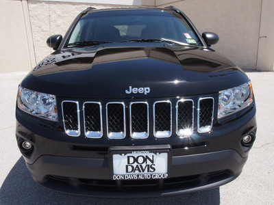 jeep compass 2012 black suv sport gasoline 4 cylinders 2 wheel drive automatic 76011