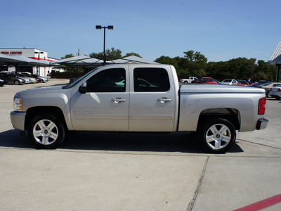 chevrolet silverado 1500 2008 silver lt flex fuel 8 cylinders 2 wheel drive automatic 76087