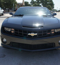 chevrolet camaro 2011 black coupe ss gasoline 8 cylinders rear wheel drive automatic 76087
