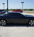 chevrolet camaro 2011 black coupe ss gasoline 8 cylinders rear wheel drive automatic 76087