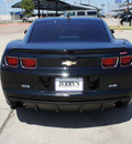 chevrolet camaro 2011 black coupe ss gasoline 8 cylinders rear wheel drive automatic 76087