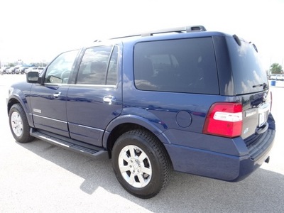 ford expedition 2008 dk  blue suv xlt gasoline 8 cylinders 2 wheel drive automatic 77388