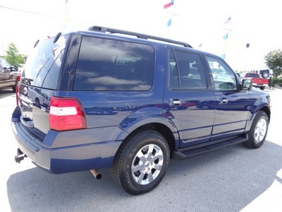 ford expedition 2009 dk  blue suv flex fuel 8 cylinders 2 wheel drive 6 speed automatic 77388