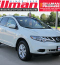 nissan murano 2011 white suv sl gasoline 6 cylinders front wheel drive cont  variable trans  77099