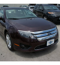 ford fusion 2012 maroon sedan se gasoline 4 cylinders front wheel drive 6 speed automatic 77338