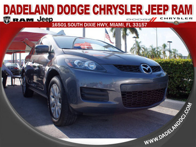 mazda cx 7 2008 gray suv gasoline 4 cylinders automatic 33157