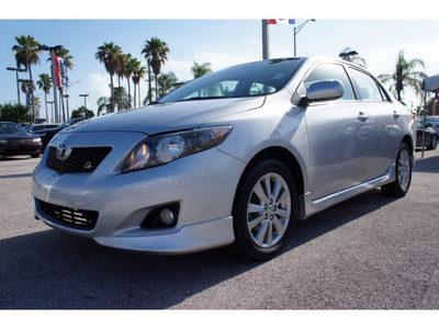 toyota corolla 2010 silver sedan s gasoline 4 cylinders front wheel drive automatic 33157