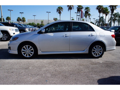 toyota corolla 2010 silver sedan s gasoline 4 cylinders front wheel drive automatic 33157