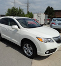 acura rdx 2013 white diamond suv tech awd gasoline 6 cylinders all whee drive automatic with overdrive 60462