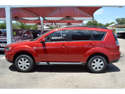mitsubishi outlander 2012 dk  red es gasoline 4 cylinders front wheel drive automatic 76903