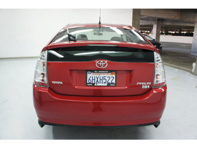 toyota prius 2009 red hatchback hybrid 4 cylinders front wheel drive automatic 91731