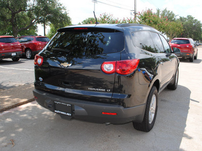 chevrolet traverse 2012 black suv gasoline 6 cylinders front wheel drive automatic 75075