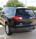 chevrolet traverse 2012 black suv gasoline 6 cylinders front wheel drive automatic 75075