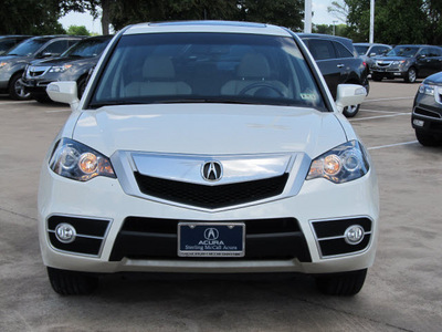 acura rdx 2010 white suv sh awd w tech gasoline 4 cylinders all whee drive automatic with overdrive 77074